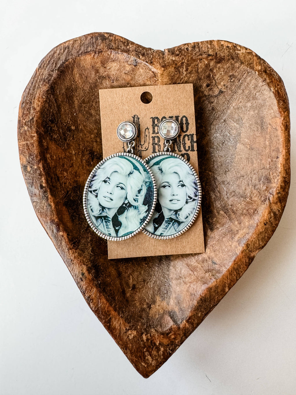 Queen Dolly Printed Earrings