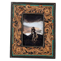 MYRA Hand-Tooled Photo Frame