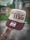 Fancy Like Graphic Trucker Hat w/ Chain