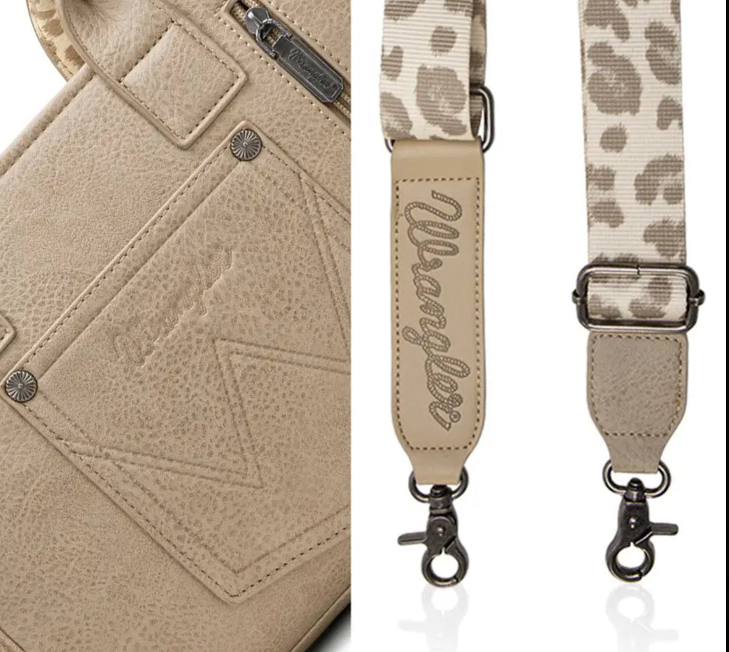 Wrangler Leopard Purse