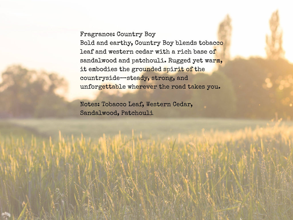 Country Boy Car Diffuser 