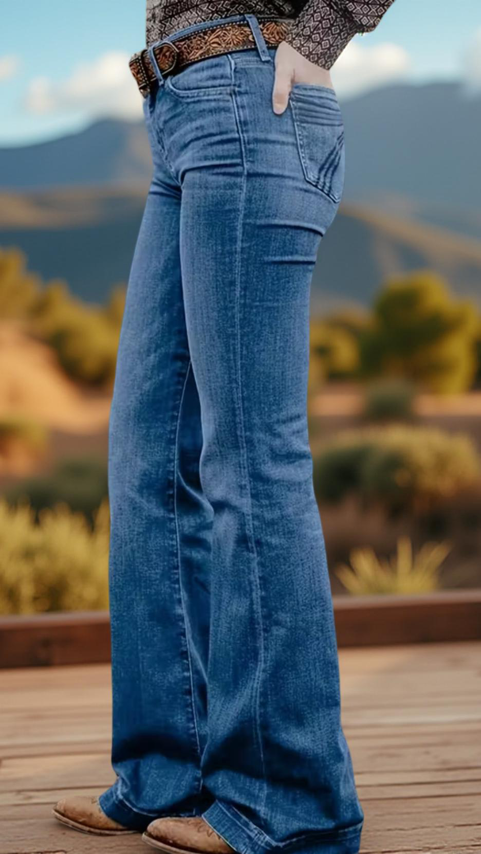 Dupe 7 Jeans Med/Wash