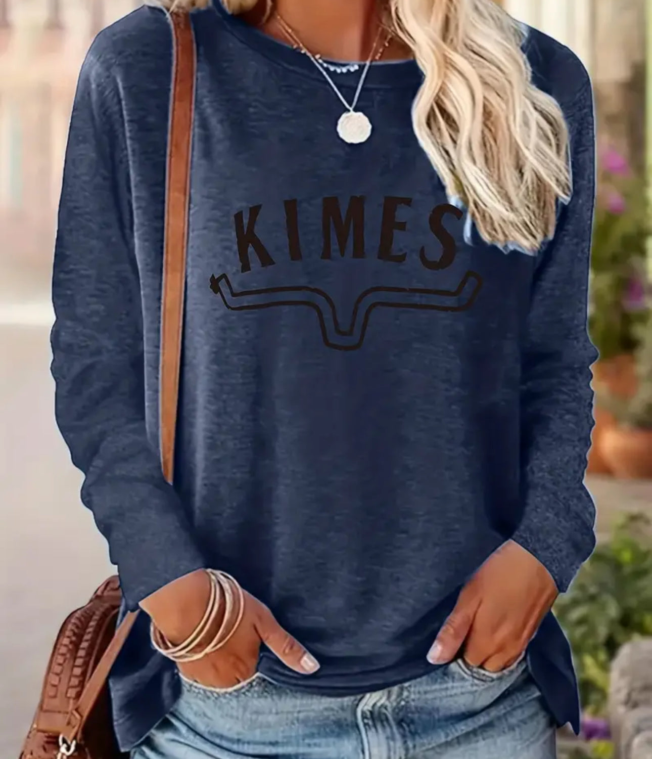 KIMES Inspired Printed Long Sleeve