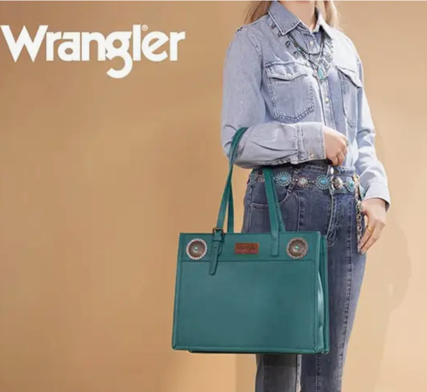 Wrangler Concho Wide Tote