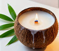 Coconut Shell Wood Wick Candle