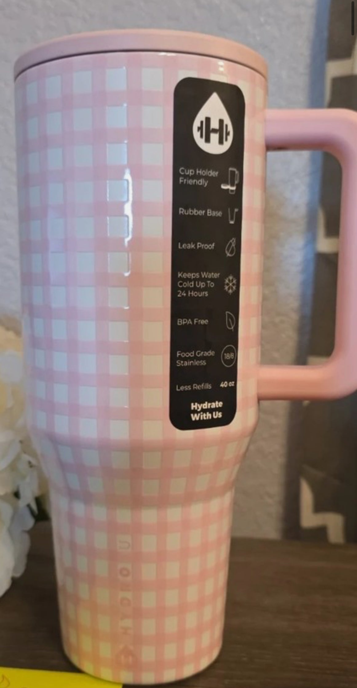 The HydroJug Traveler Tumbler