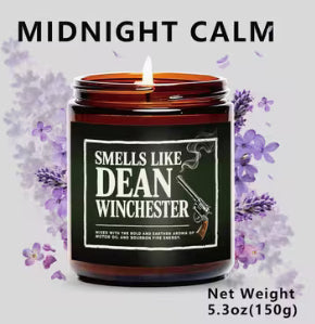 "Smells Like DEAN Winchester" Candle