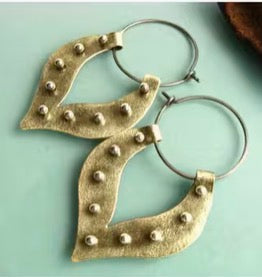 Golden Hoop Earrings