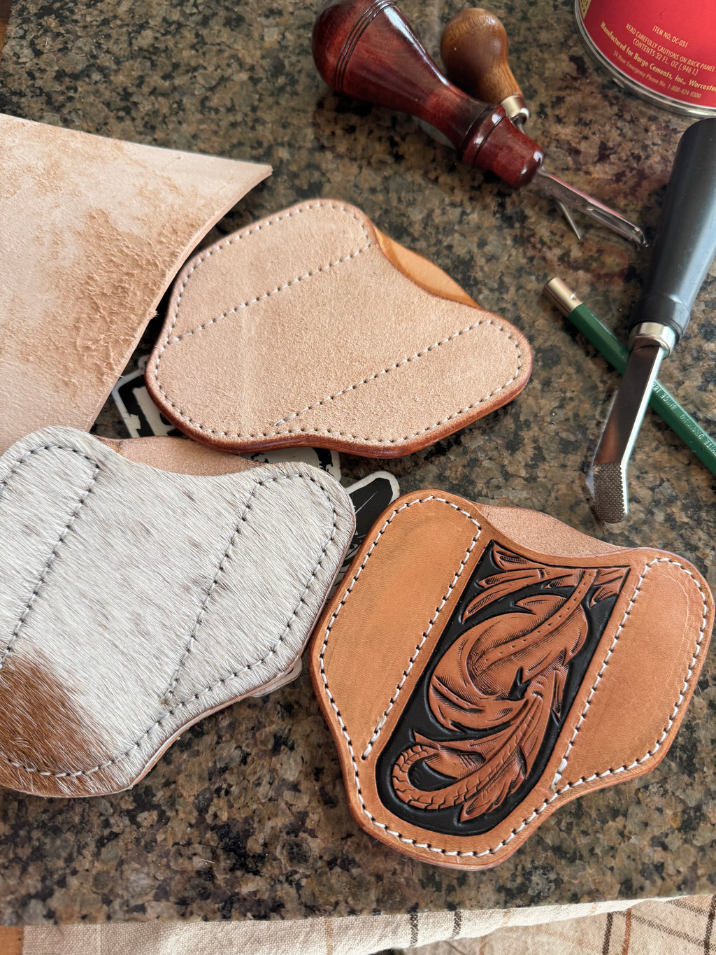 Custom Pocket Knife Sheath
