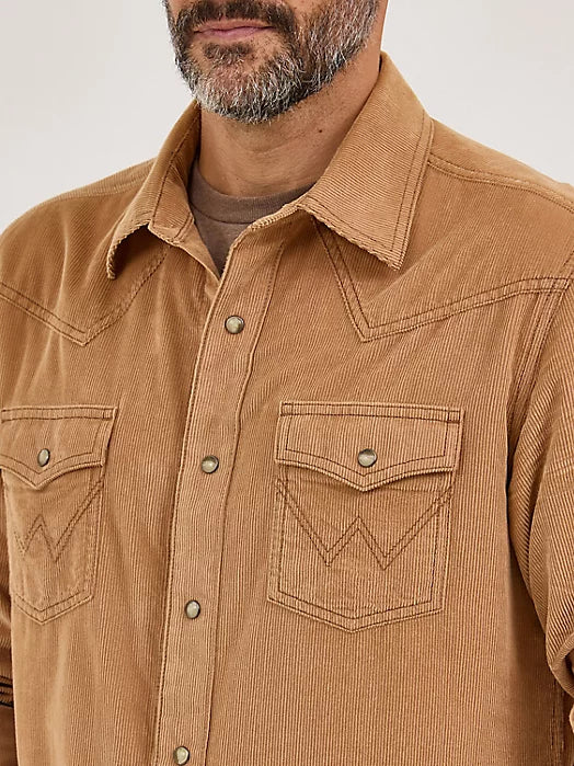 Wrangler Premium Snap Corduroy