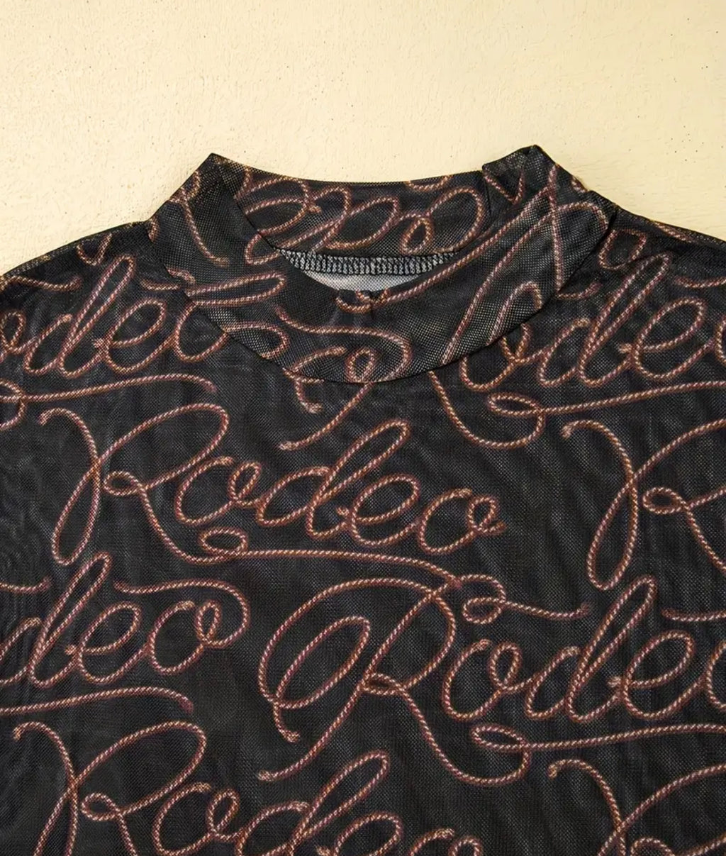 Rodeo Mesh Top