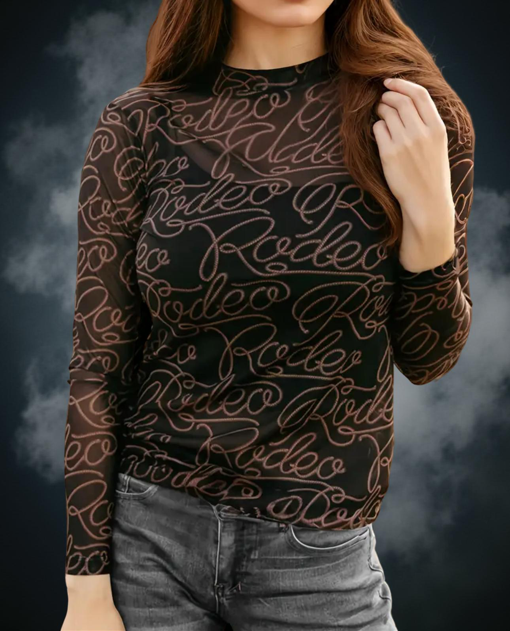 Rodeo Mesh Top