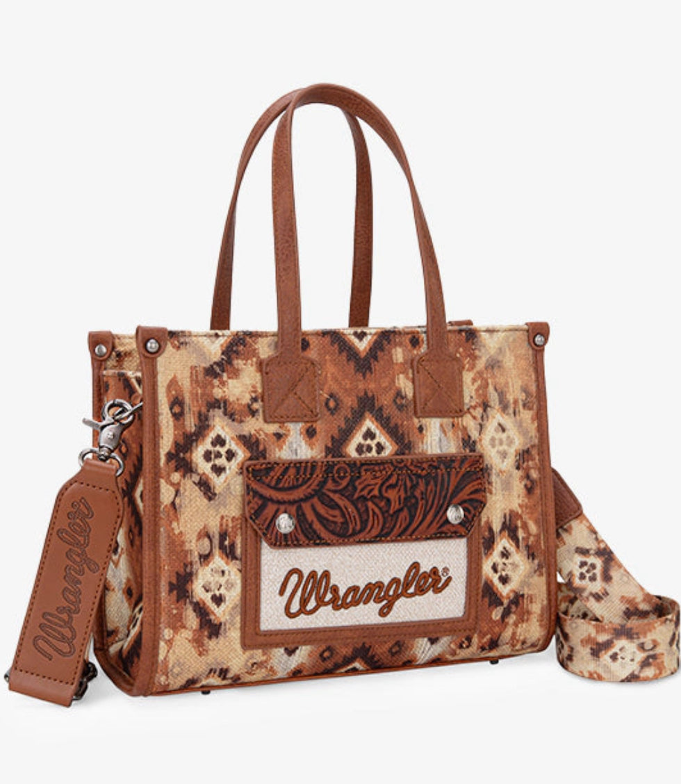 Wrangler Aztec Concealed Carry Tote