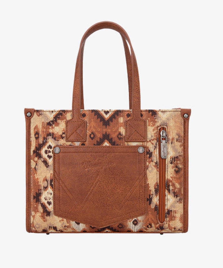 Wrangler Aztec Concealed Carry Tote