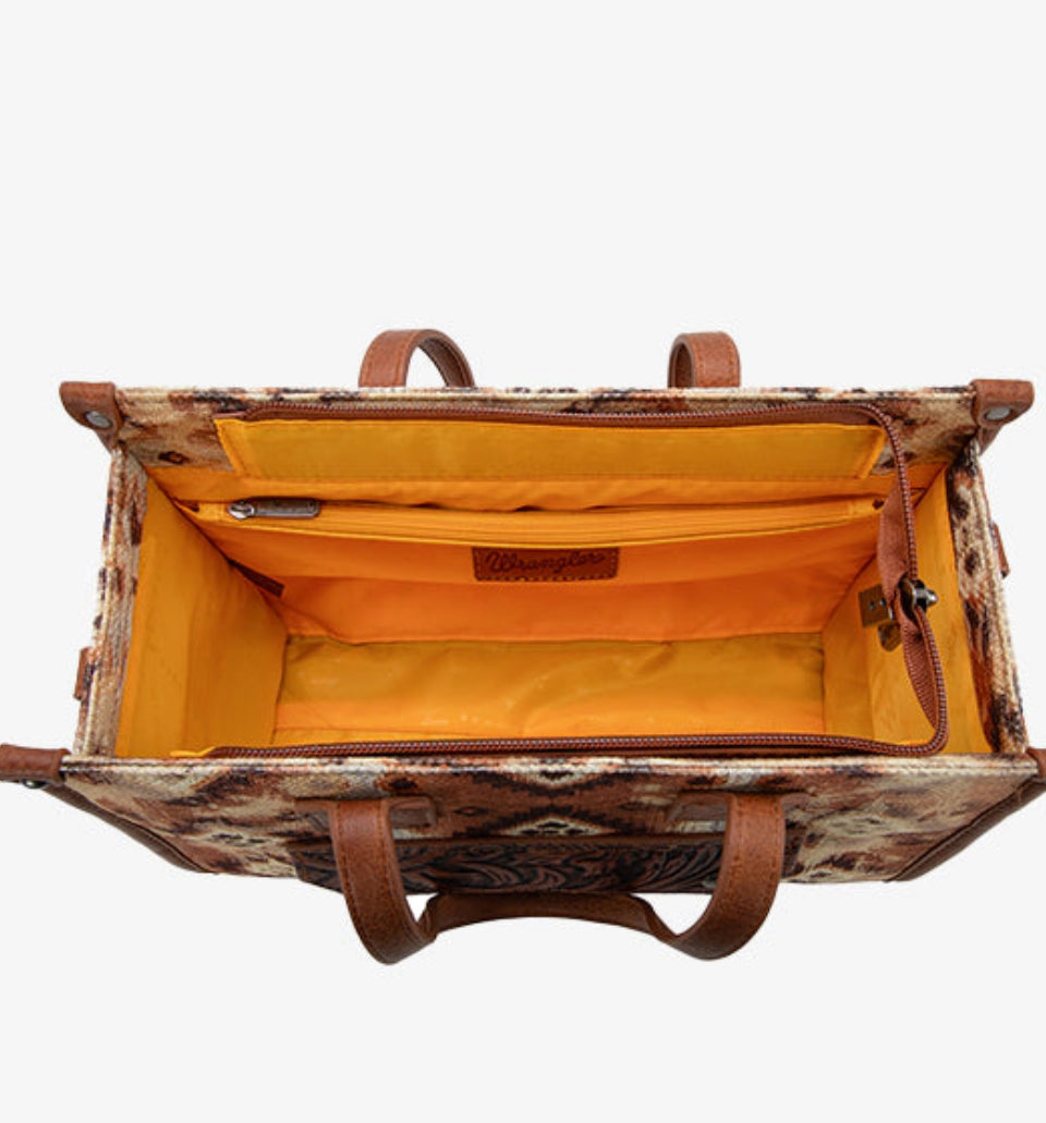 Wrangler Aztec Concealed Carry Tote