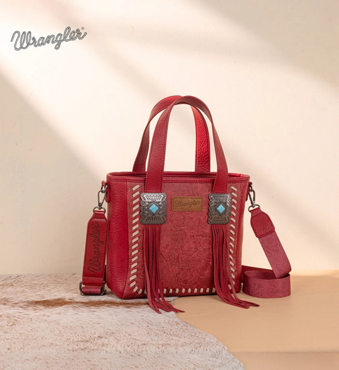 Wrangler Tooled Concealed Carry Purse