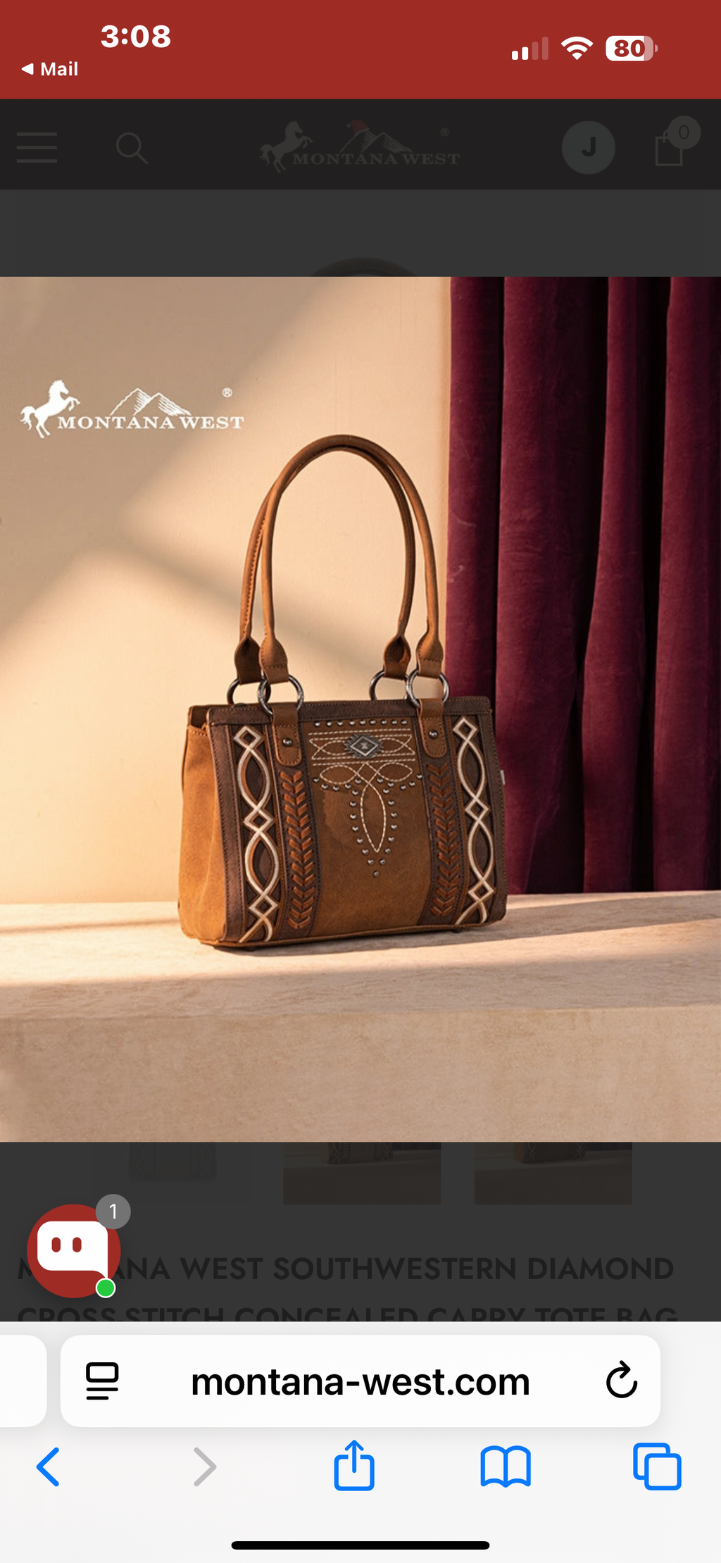 Southern Diamond Concealed Carry Purse