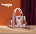 Wrangler Pink Cow Print Purse