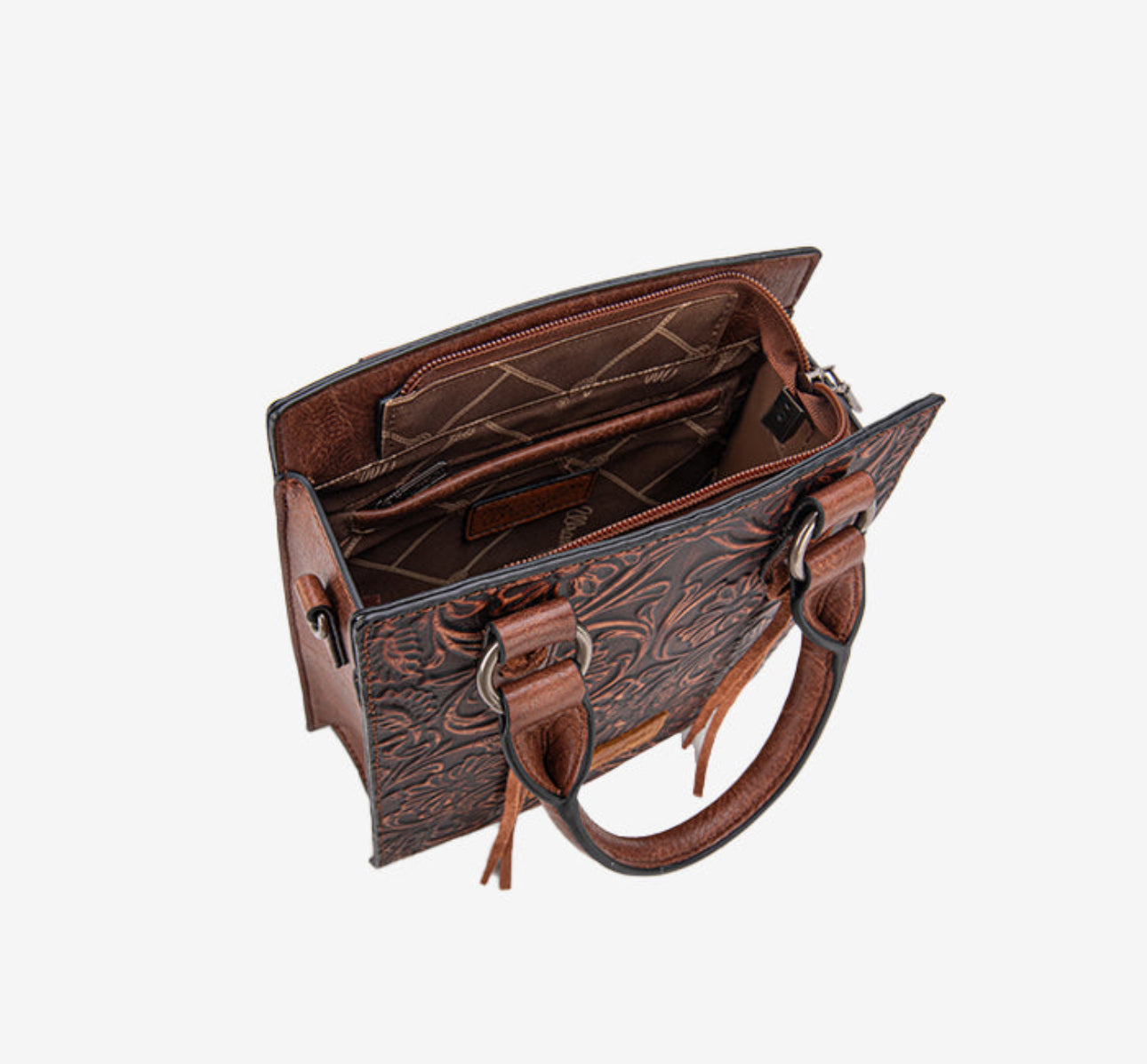 Wrangler Embossed Crossbody Purse