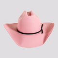 Western Cowgirl Hat-Chelsea Pink