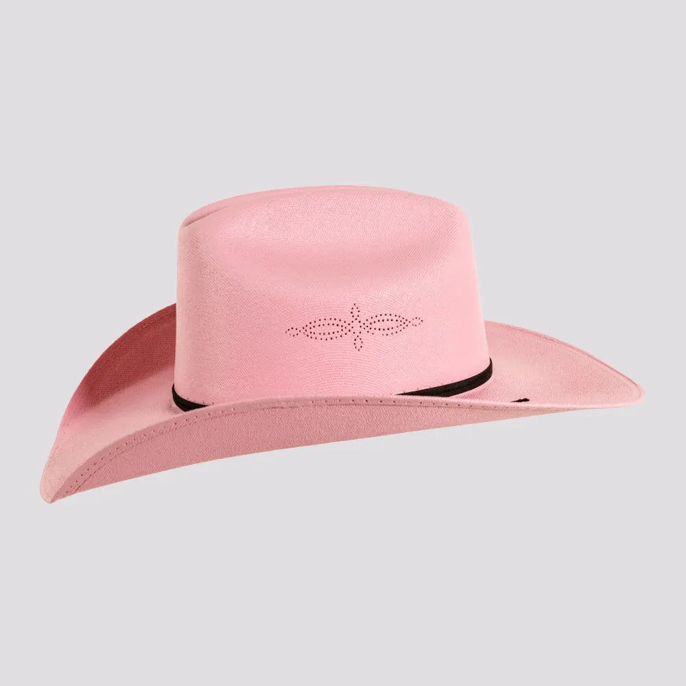 Western Cowgirl Hat-Chelsea Pink