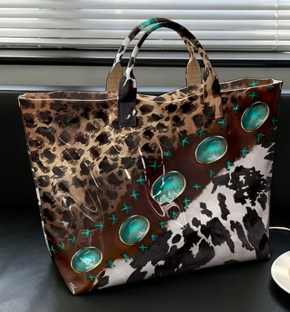 Western Print Totes