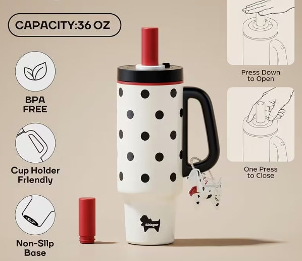 36oz Dalmatian Tumbler