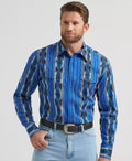 Wrangler Checotah Bold Blue Shirt