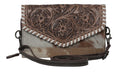Tooled Hair On Crossbody