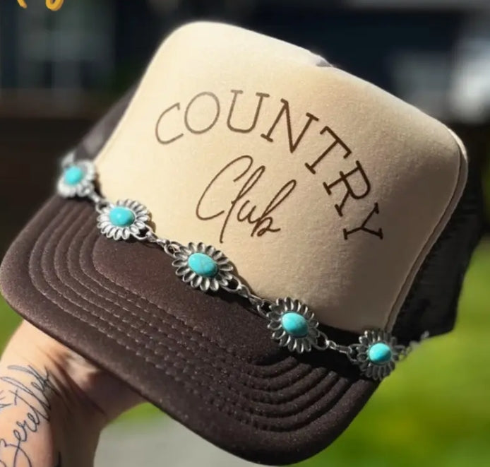 Country Club Graphic Trucker Hat