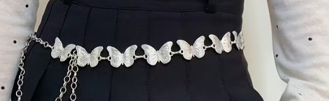Silver Chain Belt
