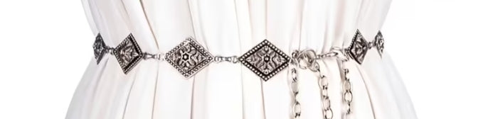 Silver Chain Belt