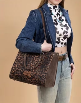 Wrangler Leopard Tote