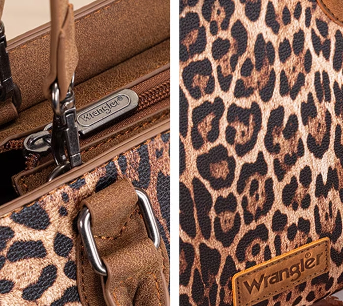 Wrangler Leopard Tote