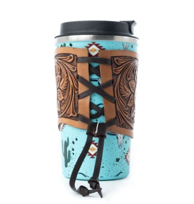 Western Trail Brew Stainless Steel Mug w/Tooling