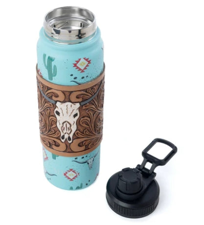 Western Trail Brew Stainless Steel Mug w/Tooling