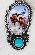 Bronc Rider Earrings