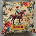 Vintage RODEO Pillow