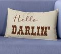 Howdy Throw Pillow