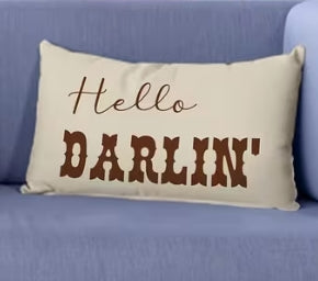 Howdy Throw Pillow