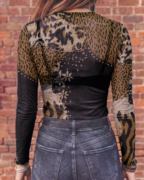 Go Wild Mesh Top