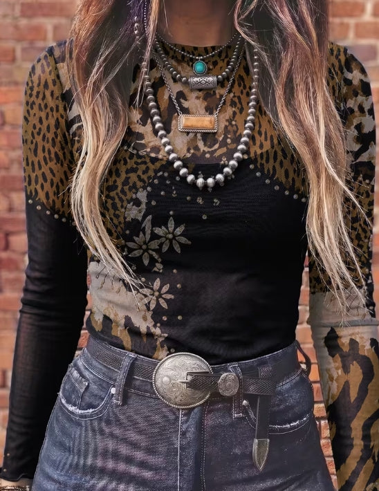 Go Wild Mesh Top
