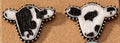 Cow Stud Earrings