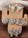 Western Stud Earrings 4