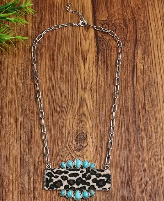 Leopard Print Necklace