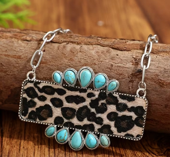 Leopard Print Necklace