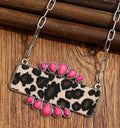 Leopard Print Necklace
