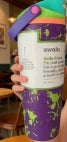 Owala Tumbler Purple Splash