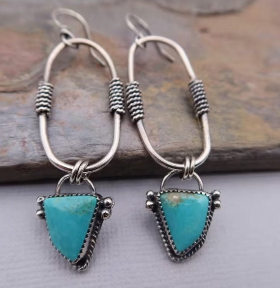 Dangle Gem Earrings
