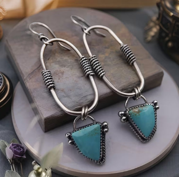 Dangle Gem Earrings